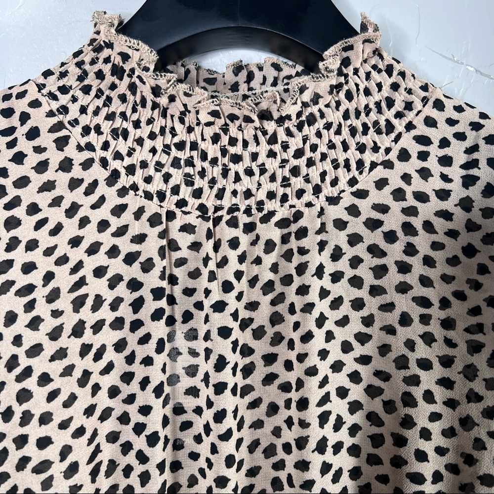 NWT FashionNova Women’s Let’s Talk Tea Mini Dress Taupe Mini Dress Size Small - Picture 3 of 11